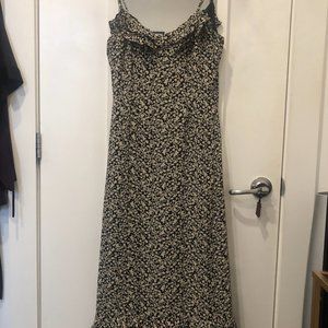 Floral Urban Outfitters Midi Dress- WORN ONCE